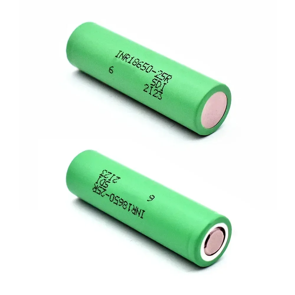 100% Original INR18650 25R 1865 2500Mah 3,7 V 18650 batería recargable de litioijen Hoge Stroom Ontlading 20A celda de alimentación
