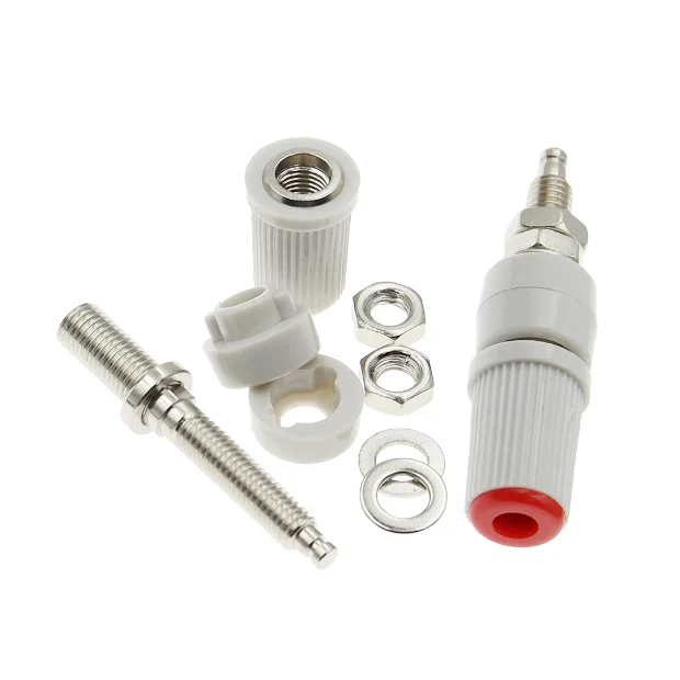 M5*48 copper terminal block 5mm 30A 4mm banana socket high voltage power grounding post plug