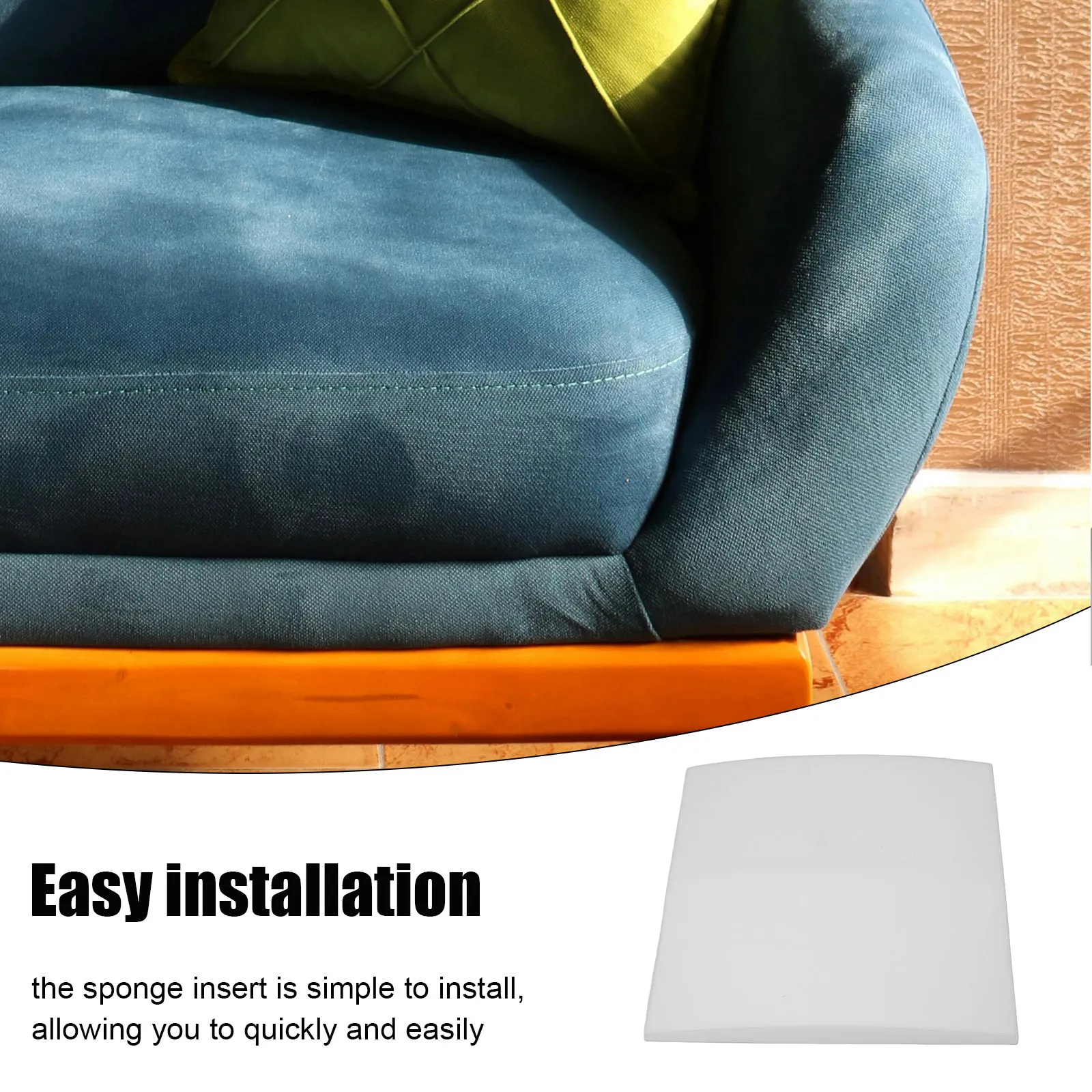 Sofa Cushion Insert Replacement 20x20 Couch Cushion Support Firm High Density Sagging Seat Pads for Home Office Patio