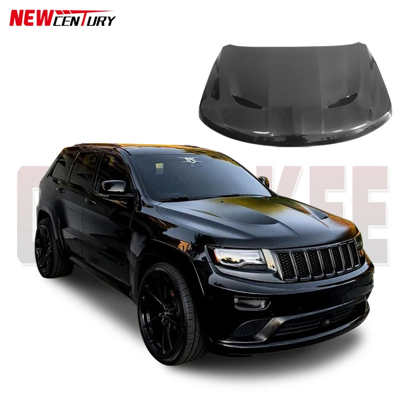 

Suitable For The 2011-2023 Grand Cherokee Modified SRT Carbon Fiber Hood And Engine Hood
