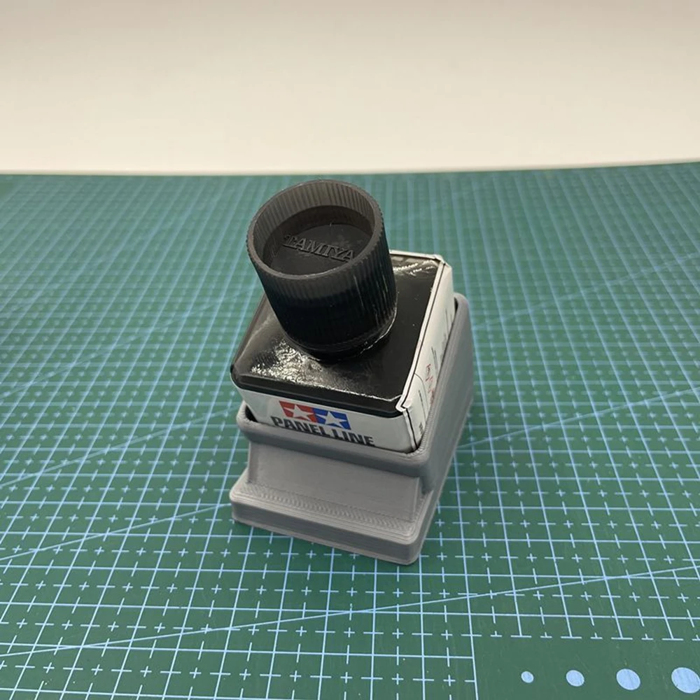 ل Tamiya البلاستيك الاسمنت الغراء وعاء زجاجة حامل اضافية رقيقة أطقم منمذجة المنظم لوحة خط زجاجة حامل الطلاء والغراء حامل الرف