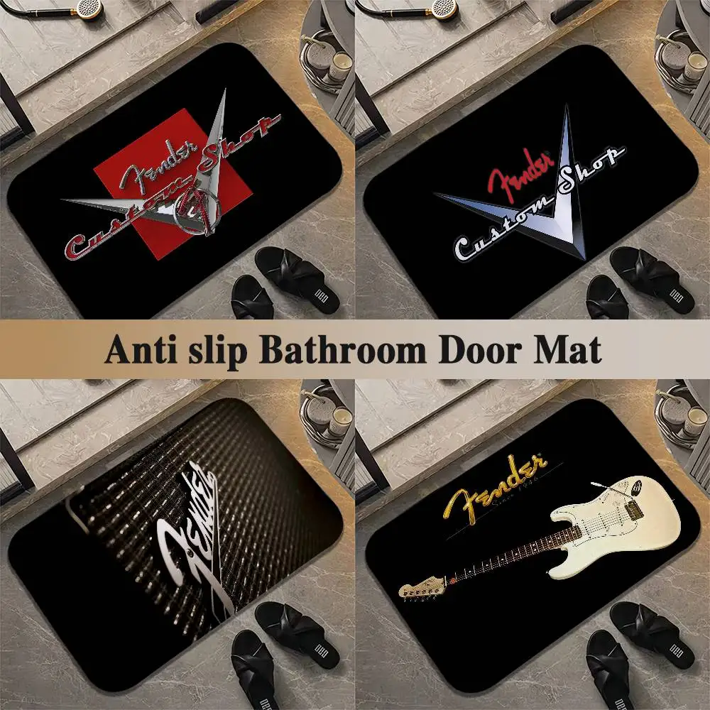 

Fender Floor Mat Printed Large Carpets Room And Bedroom Carpets Bathroom Anti Slip Door MATS Small Carpets