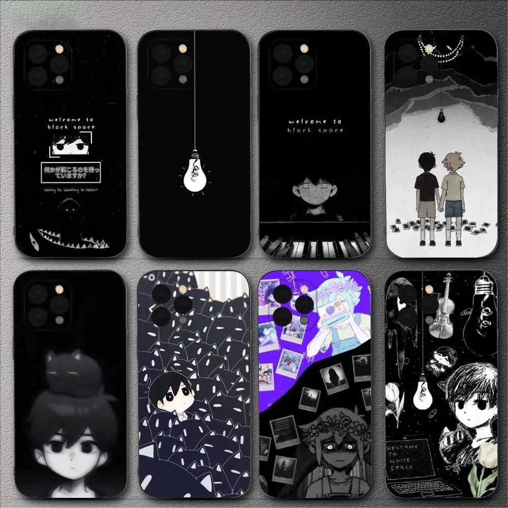 O-Omori Game Phone Case For iPhone 16,15,14,13,12,11,XS,XR,X