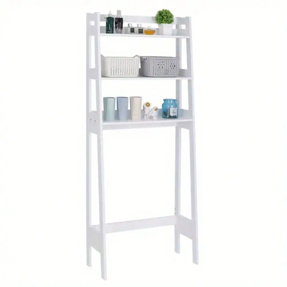 Home Furniture Over The Toilet Storage Cabinet White Space Saver Bathroom Rack