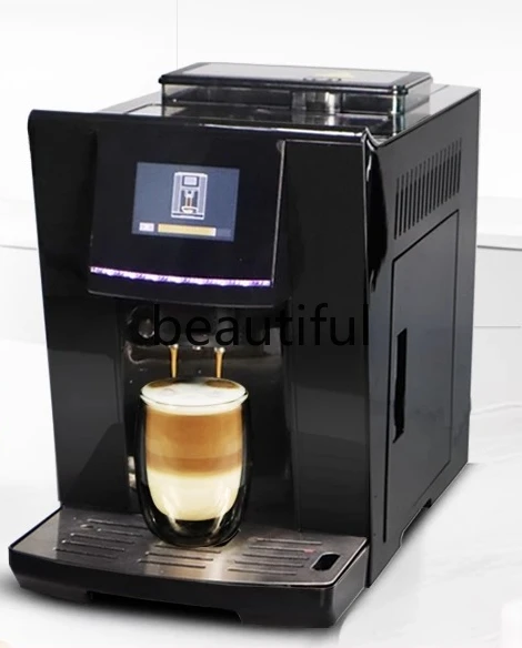 

Coffee machine Fully automatic household Italian milk foam, small commercial grinding integrated coffee machine