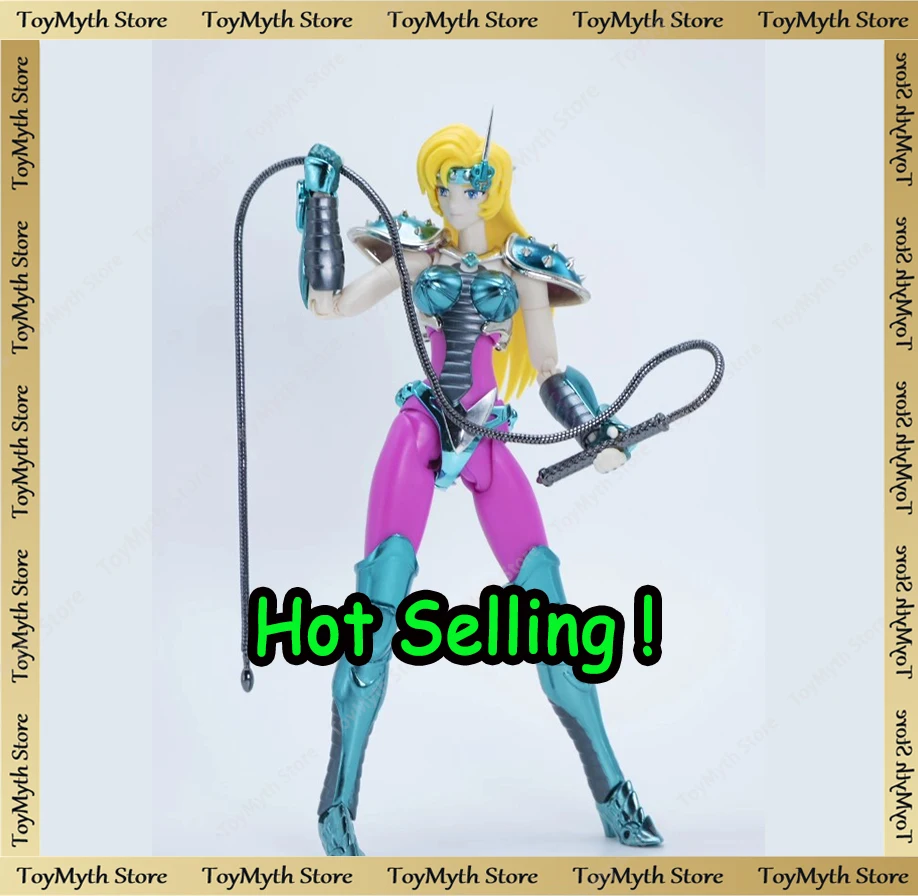 

17cm GoodTony Saint Seiya Myth Cloth EX Chameleon June Action Figure Knights of Zodiac Silver PVC Statue Collectible Model Toys