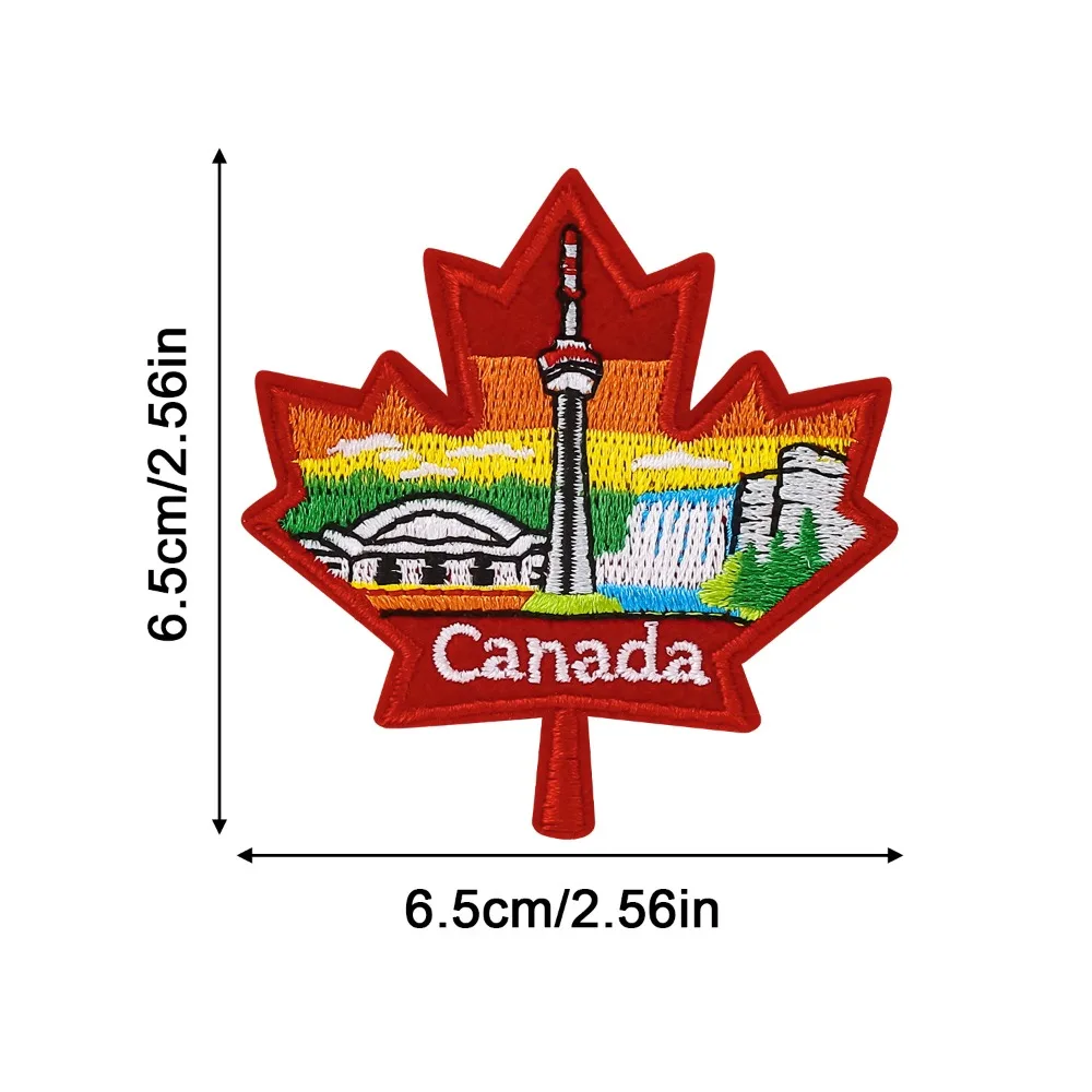 City Theme Embroidery Patch Applique Mexico London Iron on Patches DIY T-shirt Backpack Sewing Hat Repair Accessories Sticker