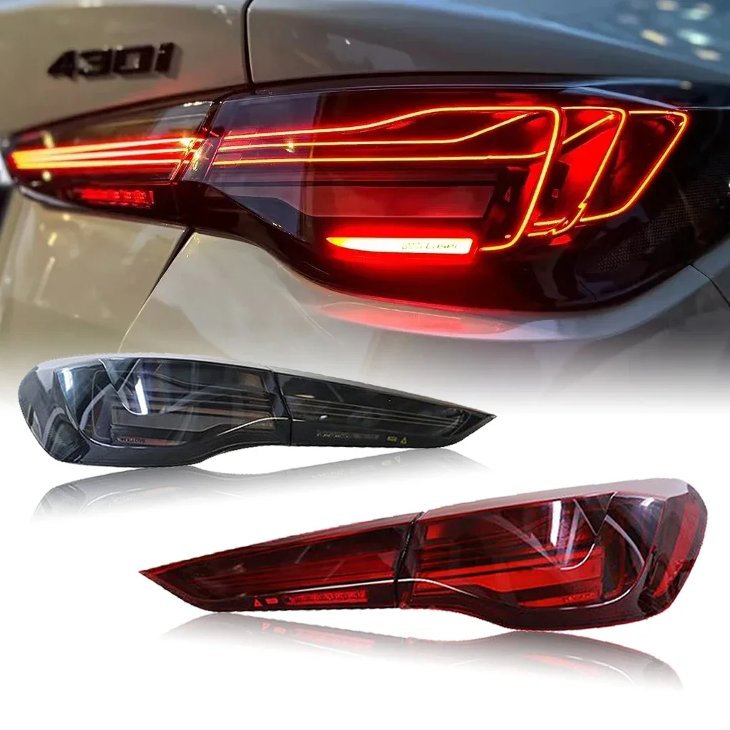 Upgrade new M4 CSL  Clear CSL Taillights Assembly for 2020-2023 BMW 4 series G22 M4 G82 taillights M440iX 420i 430i