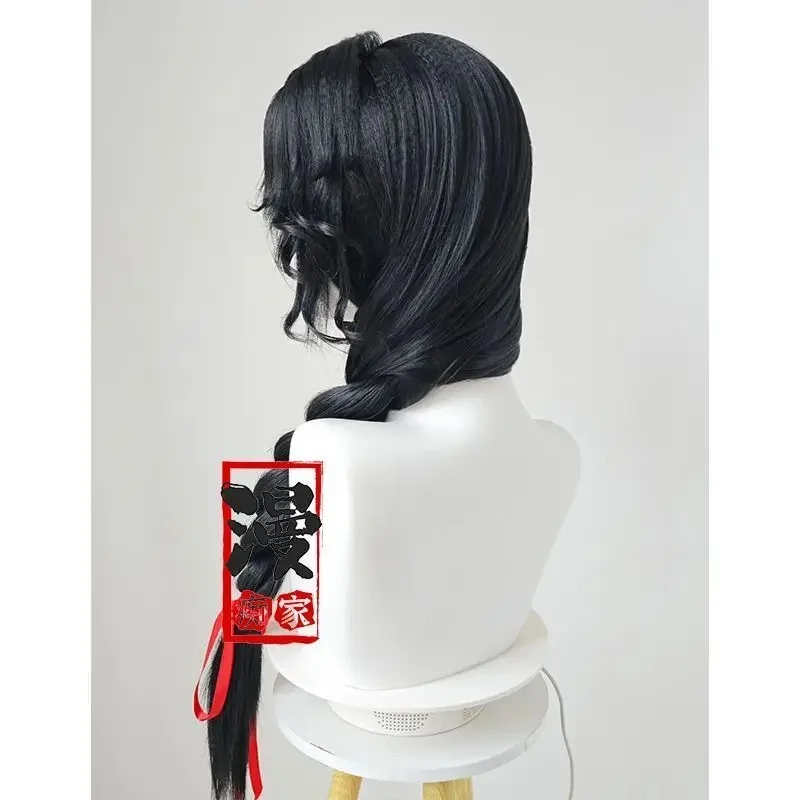 4;f'5,v\6.b/NewTian Guan Ci Fu hua cheng San Lang Heaven Officials Blessing Cosplay Black Wig Huacheng Hd;6'v\7.b'j/