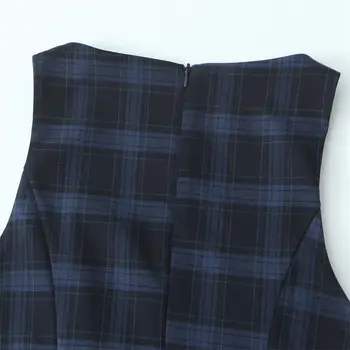 10 best sales sukienka w kratkę gingham damska - №4