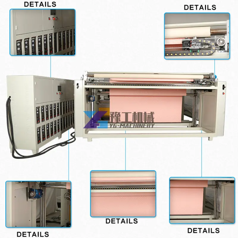 Embossing Sewing Machine 180cm Width Ultrasonic Quilting Machine China