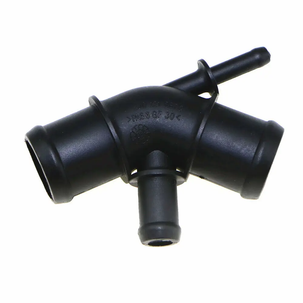Brida de conector de manguera de agua refrigerante de radiador superior de plástico 1J0 121 087C 1,8 T 2,0 para VW Golf 4 Bora Beetle Octavia Seat Ibiza TT