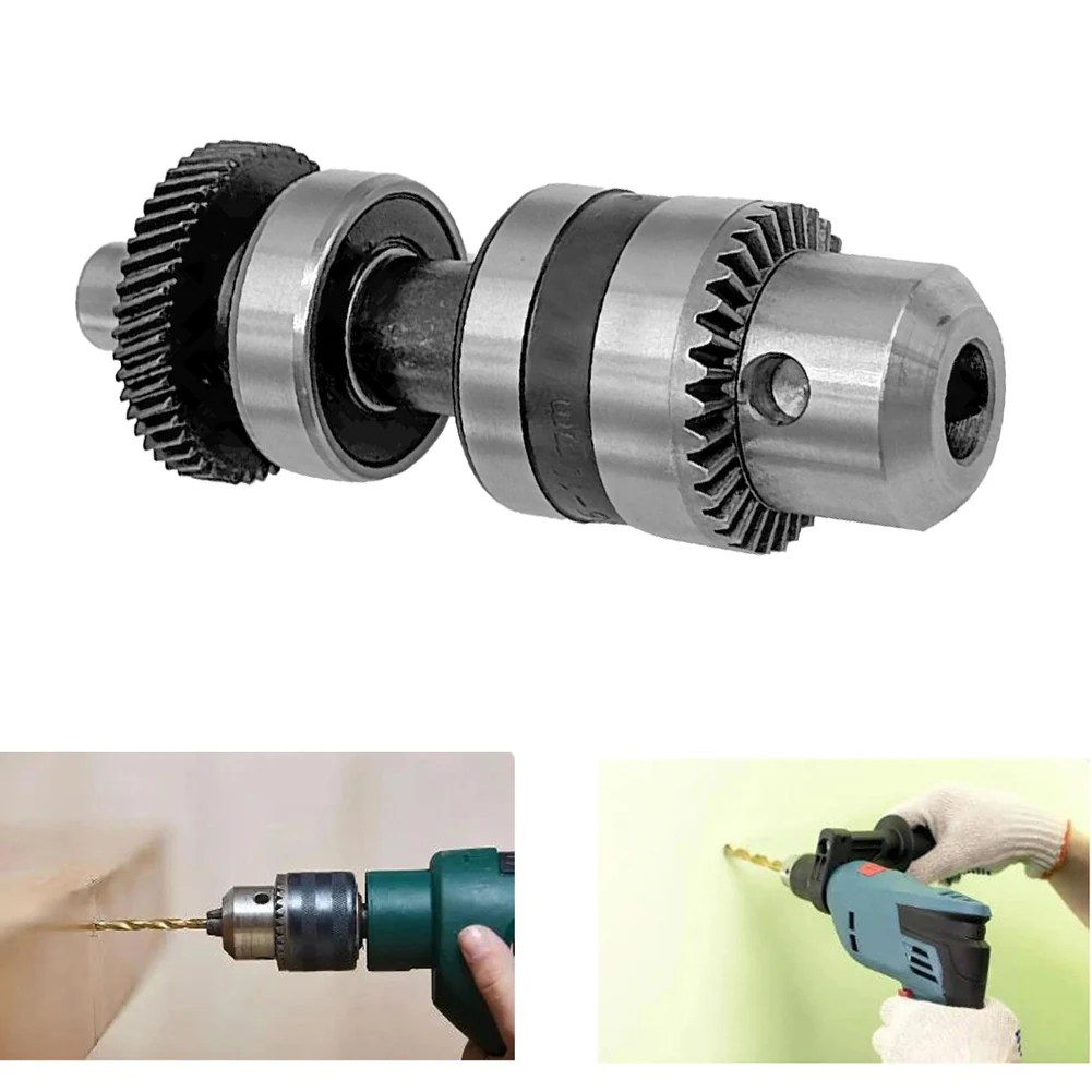 Drill Chuck Bearing Assembly With 47 Tooth Gear For For Dongcheng Hand Drill Output Shaft 6a6 Teeth 1.5-10mm Alloy Steel Power T
