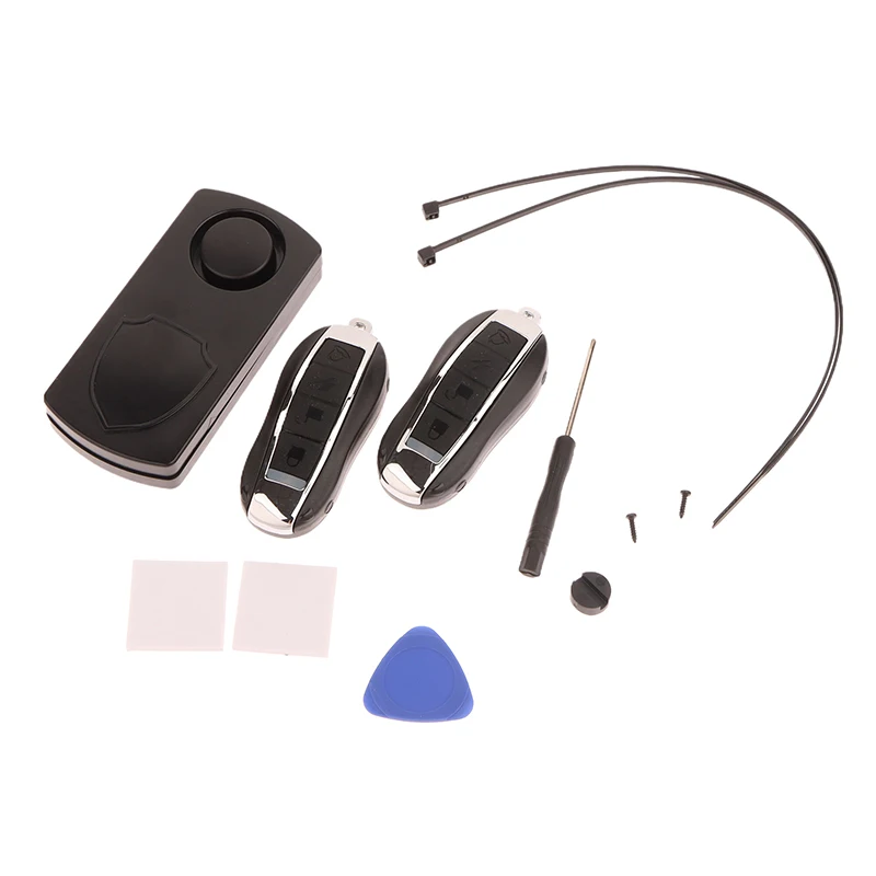 

Водонепроницаемый противоугонный велосипед, мотоцикл, беспроводная охранная сигнализация с датчиком вибрации и движения, беспроводная сигнализация с пультом дистанционного управления 1 или 2