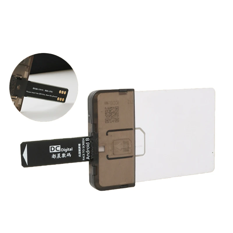 1Pc SIM Card Adapter SIM Card Reader Mini SIM Nano for Android phone(Plug And Play) Moble Phone Accessories