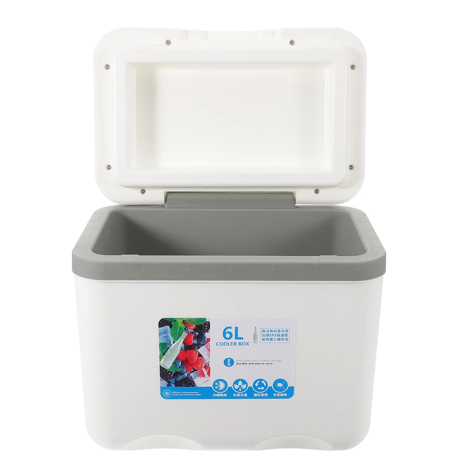 大容量クーラーボックス ポータブル断熱ピクニックコンテナ キャンプ アウトドア 食品保存 車載冷蔵庫