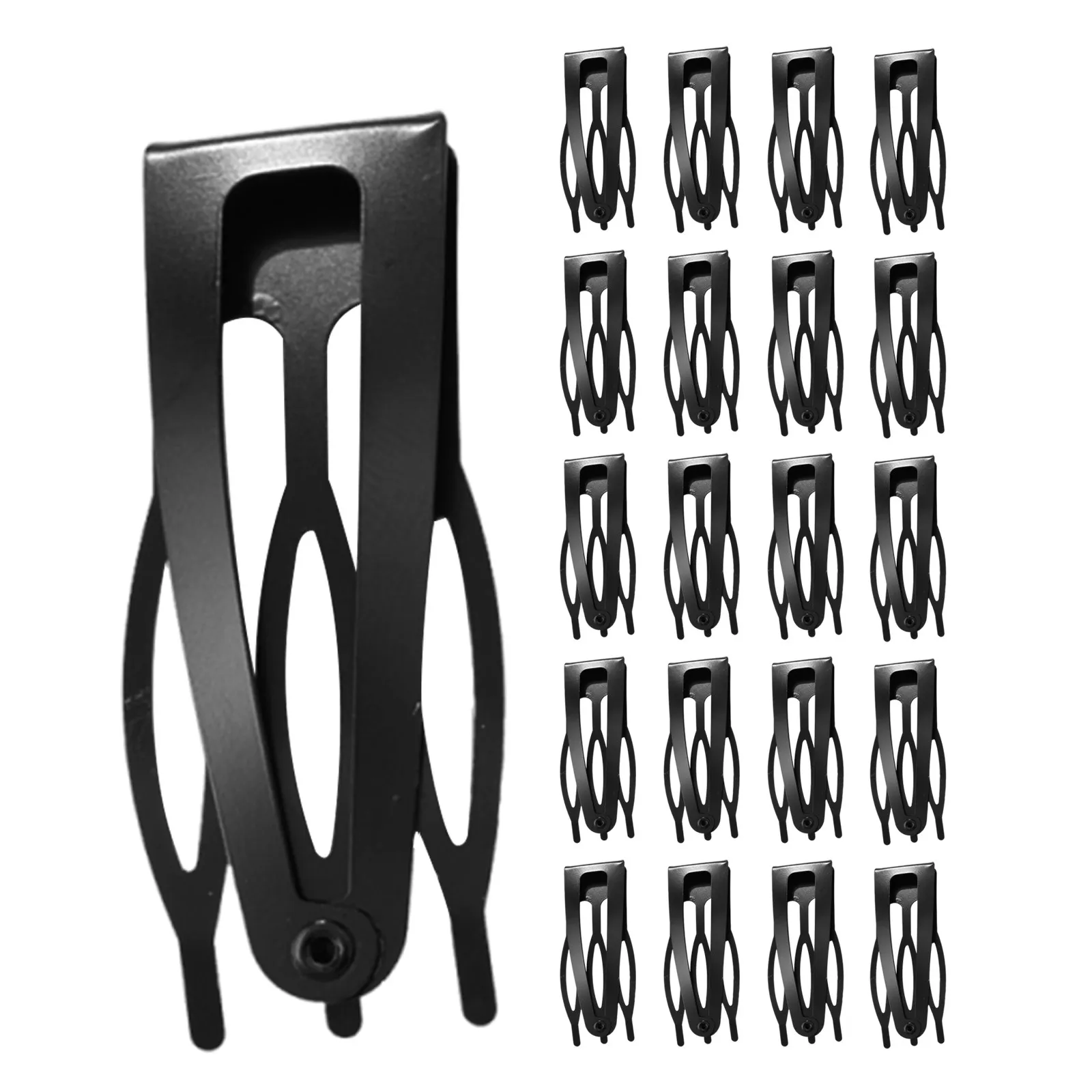 

20Pcs Black Metal Hair Clips Barrettes for Women Side Bangs Front Bangs Daily Styling Mini Hair Accessories