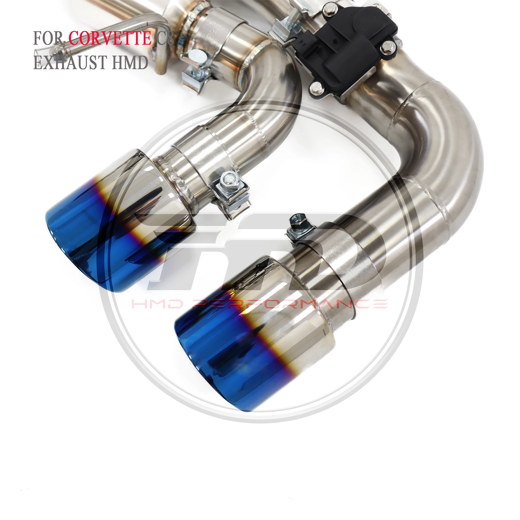 

HMD Hot sale stainless steel Exhaust System Performance Catback for Chevrolet Corvette C8 Muffler With Valve