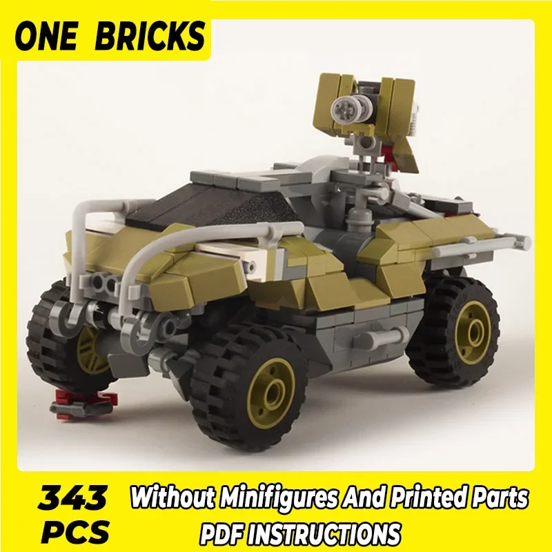 Moc Building Bricks City Off-road Vehicle Model M12 Warthog Technology Modular Blocks Gifts Toys For Children DIY Sets Assembly