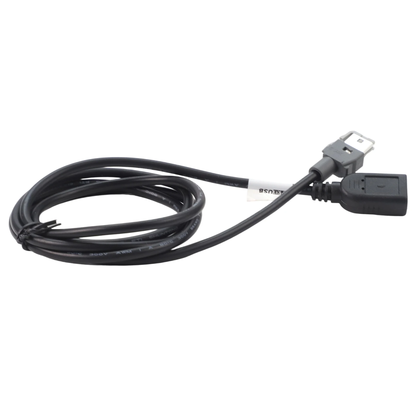 Radio Installation Cable Car USB Adapter Reliable Performance Wear-Resistant Design 120CM Length ABS Material 120CM