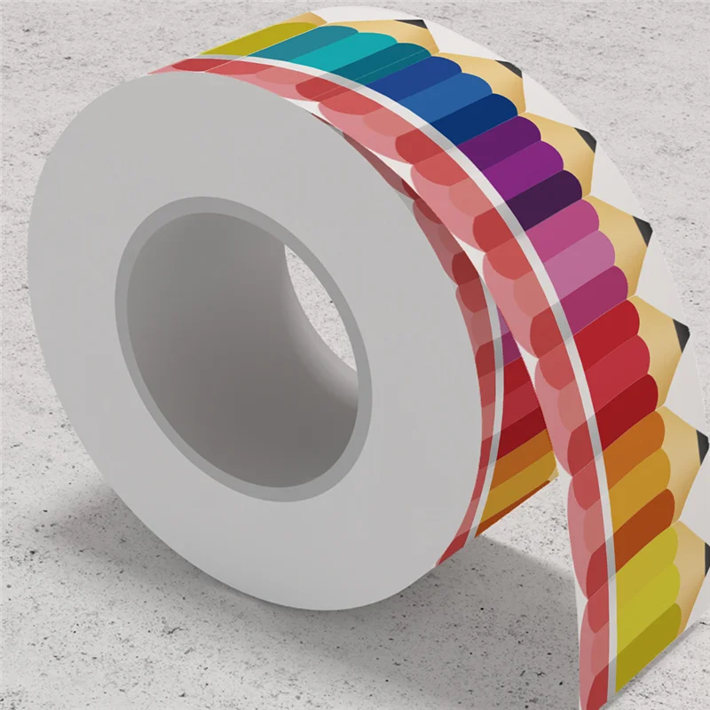 Pegatinas para bordes de bulletbords, adornos para lápices, decoración de regreso a la escuela para decoración de tablero negro, 65,6 pies