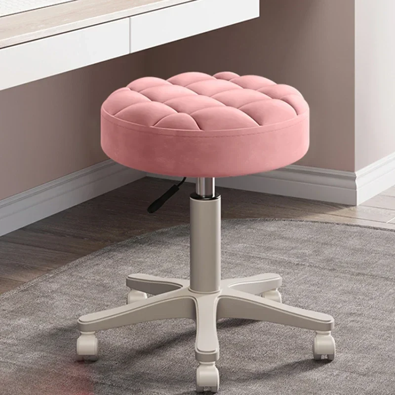 

Chic Nordic Vanity Chair Modern Minimalist Dressing Stool Easy-Clean Portable Living Room Chair Sleek Durable Furniture