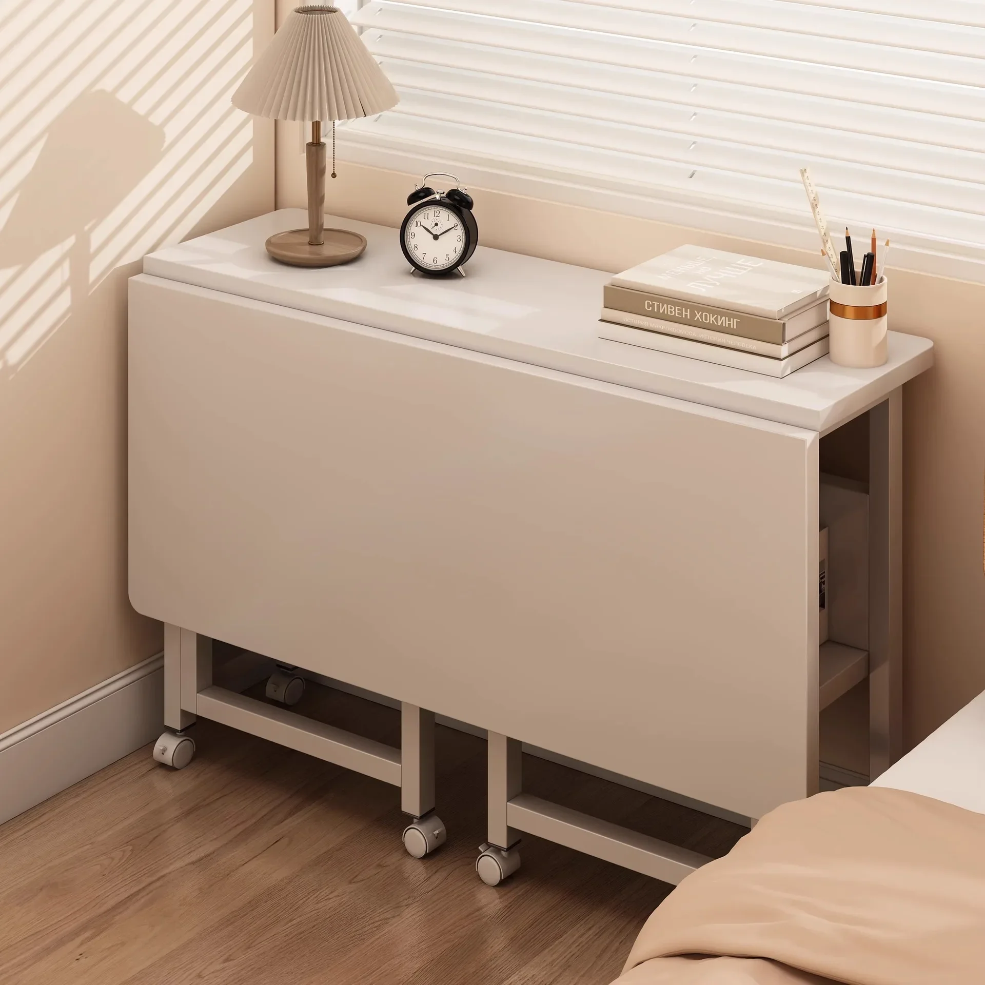 

Home student desk workbench simple bedside table rental house removable computer desk