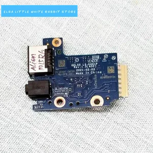 Genuine FOR Alienware M15 R6 R5 Audio Lan Board w Cable 091GKF LS-K661P