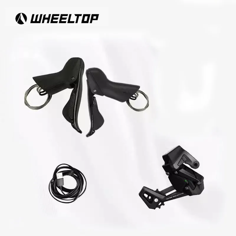 Wheeltop EDS TX Electronic Shifter 6000 rim brake Carbon Fiber 7-13 Speed Single Chainring Kit Drop Bar Bicycle Accessories