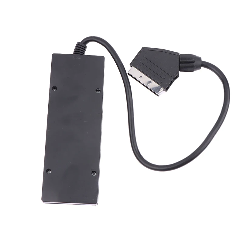 Scart-オス-メスアダプタコネクタ,5ウェイスプリッター,1ケーブルを5本のケーブルラインに分割,21ピン,21p