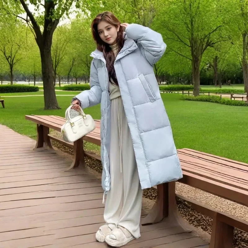 

Зимняя куртка-парка, женское пальто, пальто с меховым воротником и капюшоном, женская куртка-парка, толстая теплая верхняя одежда с хлопковой подкладкой