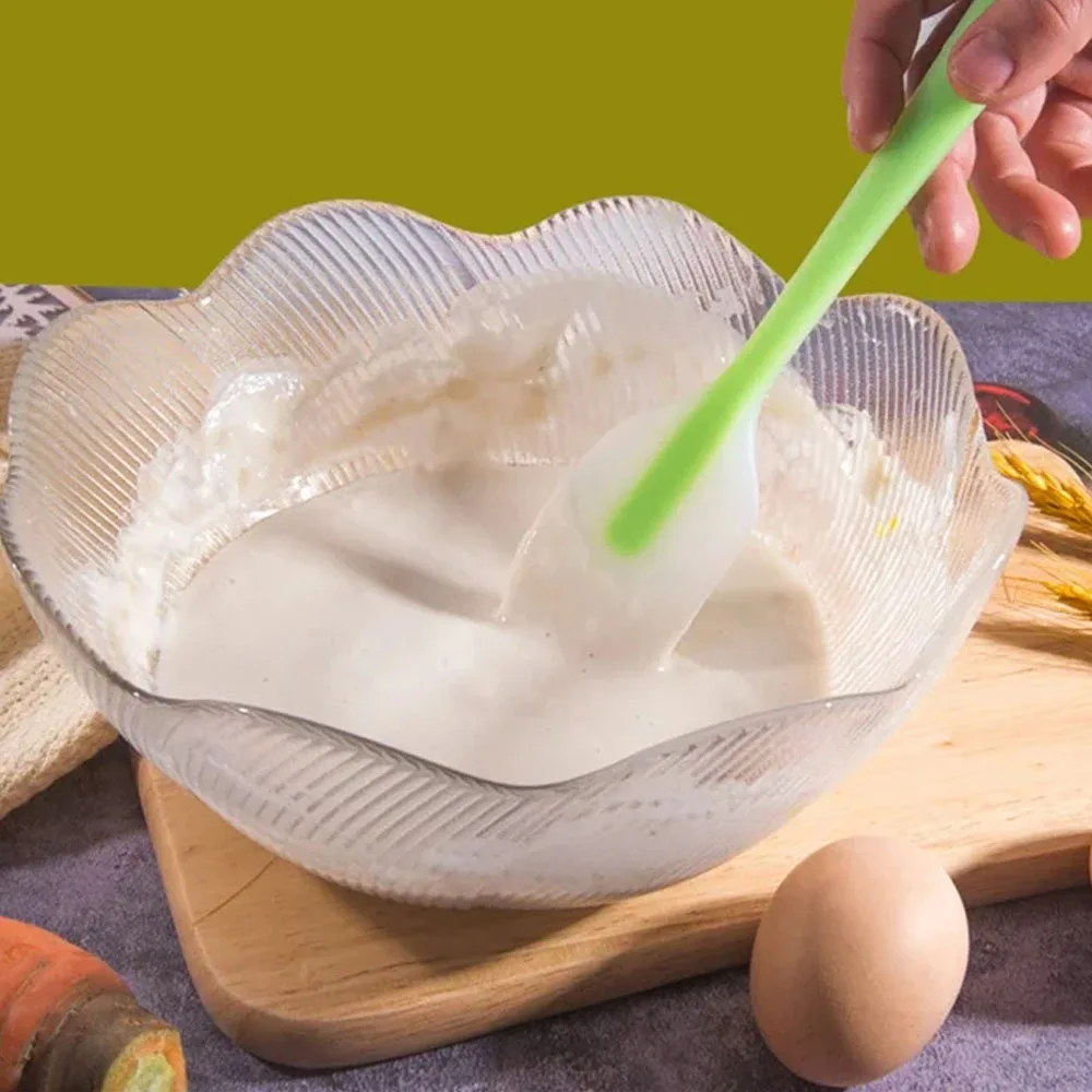 Kitchen Utensils Heat Pastry Mini Resistant Baking Bar Spatula Accessories Bakeware Translucent Cream Silicone Tools