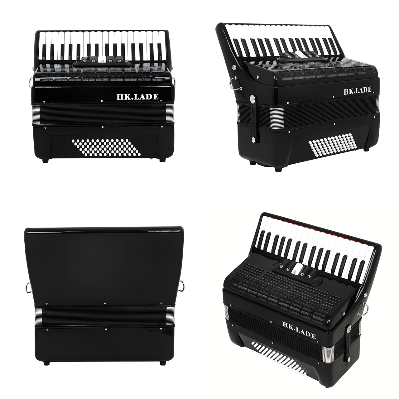 Wholesale Manufacturer 34 Key 72 Bass 5 Keyboard Voice Changing Professional Accordion