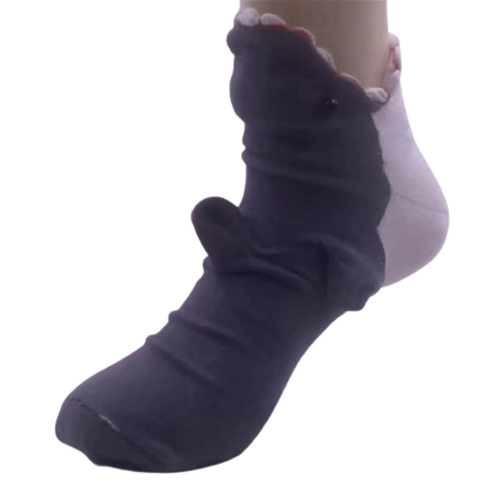 

Knit Crocodile Socks For Women/Men Creative Animal Shape Ankle Socks Winter Warm Supply Indoor Floor Wear