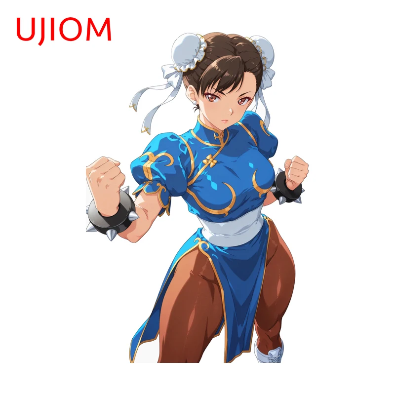 UJIOM Chunli Wall Sticker Pussy Wagon Occlusion Scratch Graffiti Decal Tiki Related Items Clearance Sale Items Cheap For Home