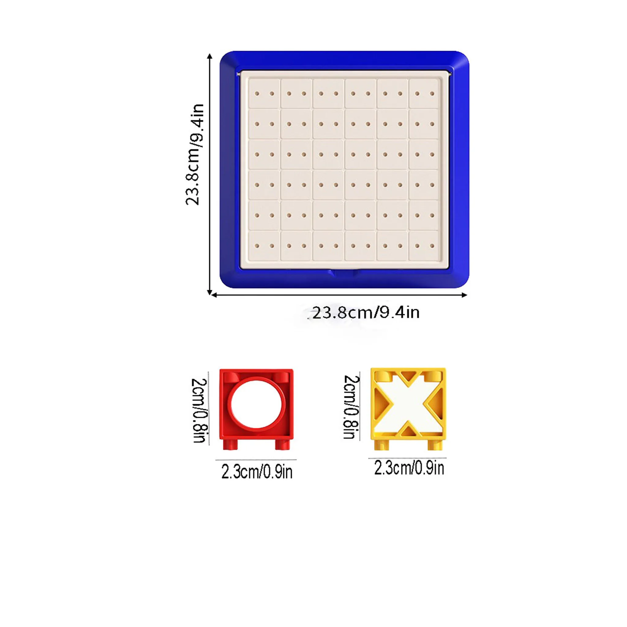 3D Tic Tac Toe Board Game For Kids XO Logic Brain Teaser Family Interactive Desktop Educational Toy