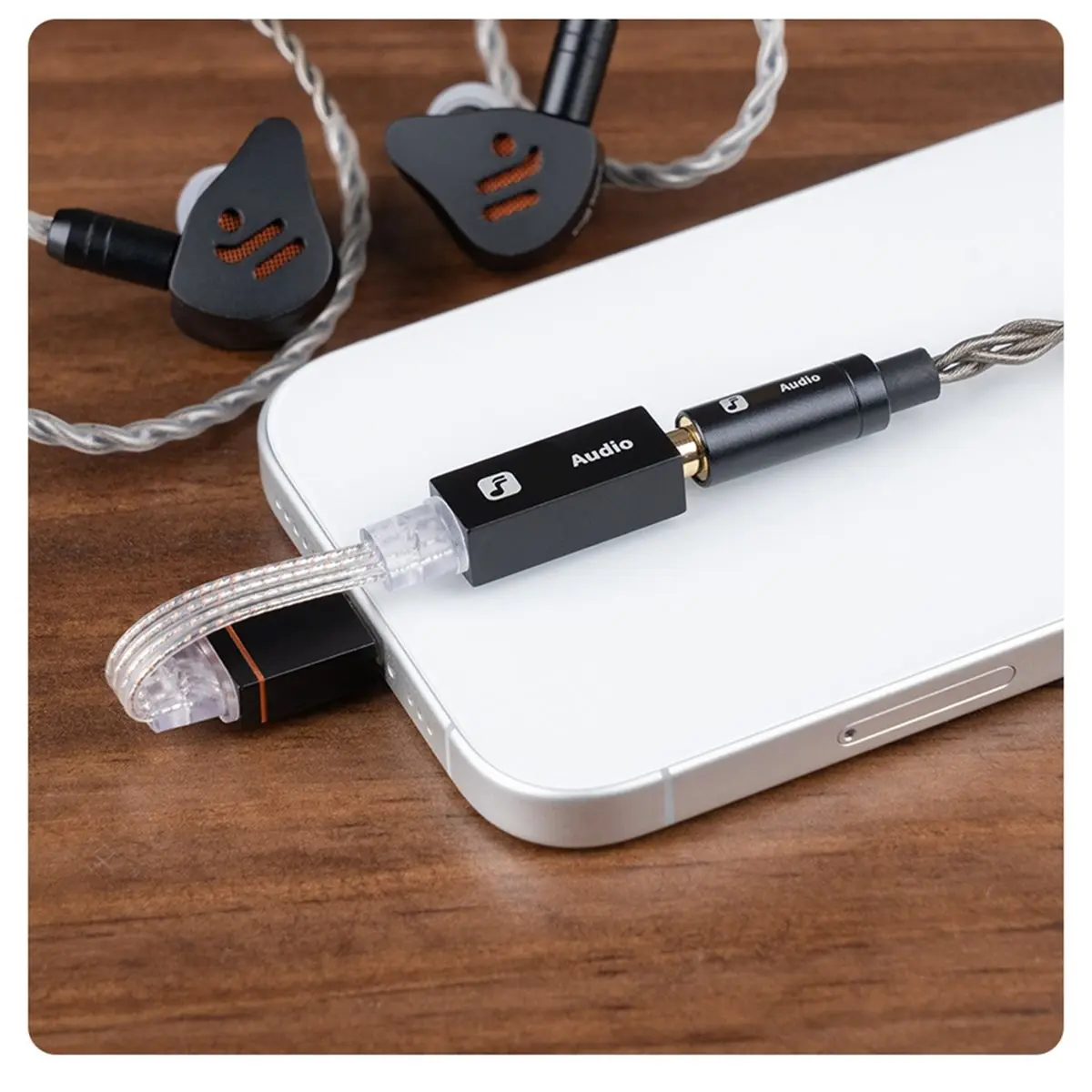 THANKYOU D2 USB Headphone Amplifier CX31993 Aluminum USB-C to 3.5mm Adapter Support MIC Input CX31993 Chip