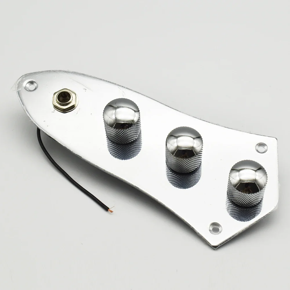 

JB Bass Wired Loaded Control Plate Harness Switch Knobs Alloy