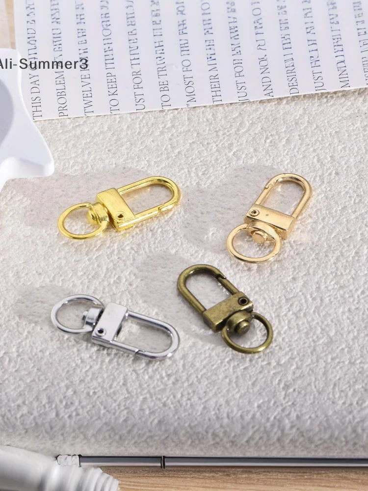 8pcs/lot Metal Universal Buckle Bag Buckle Multi Color Optional Key Buckle Alloy Buckle Lobster Buckle Bag Accessories