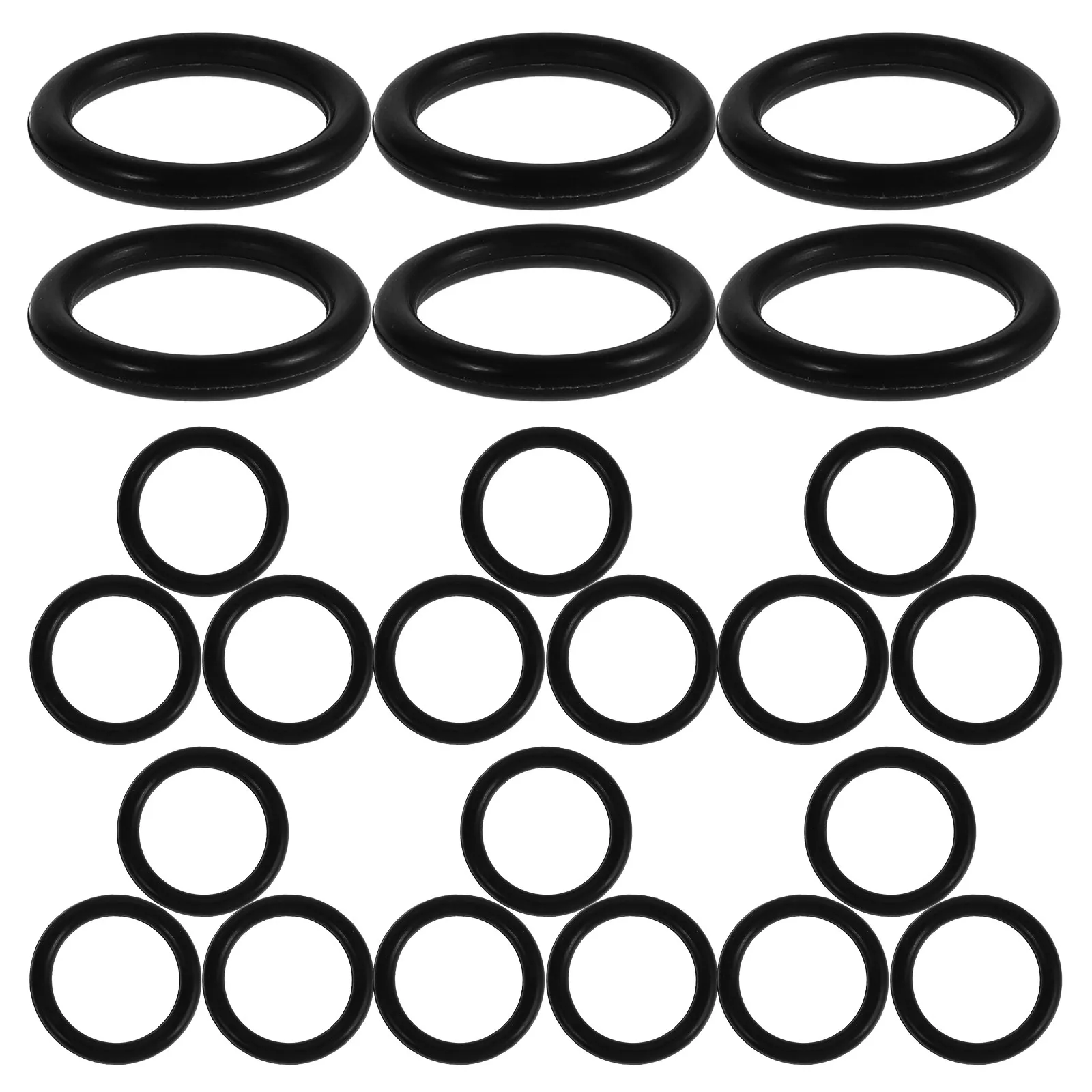 100Pcs Bubbler O Rings Valve Seal Replacement Leak Prevention Durable Nitrile Dispenser Repair Parts for Beverage Machine