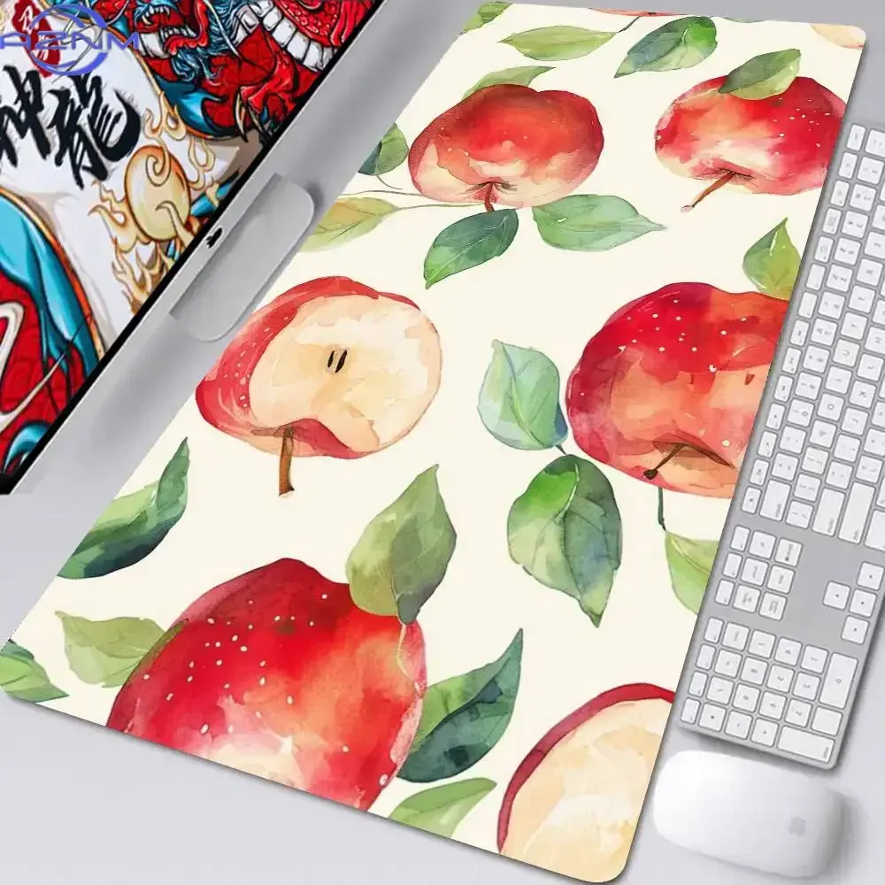Interesting Apple Abstraction Mousepad Non-slip Suitable For Office Computers Laptops E-sports Game Desk Mats XXL Keyboard