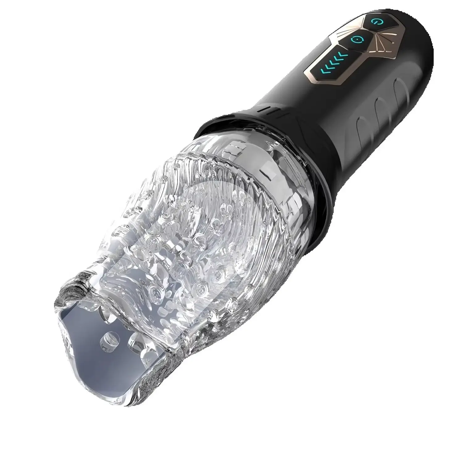 Masturbation Cup 10 Vibration 5 Rotation Transparent Sleeve Male Penis Sex Delay Endurance Adult Sex Toys Tornado Masturbator