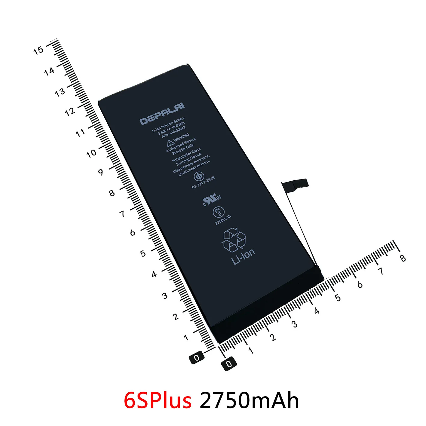 아이폰 6 6s 휴대폰 배터리, 6 플러스 6 플러스 6 플러스 교체 배터리, 6s 배터리, 대용량 0 사이클 휴대폰 배터리 폴리머