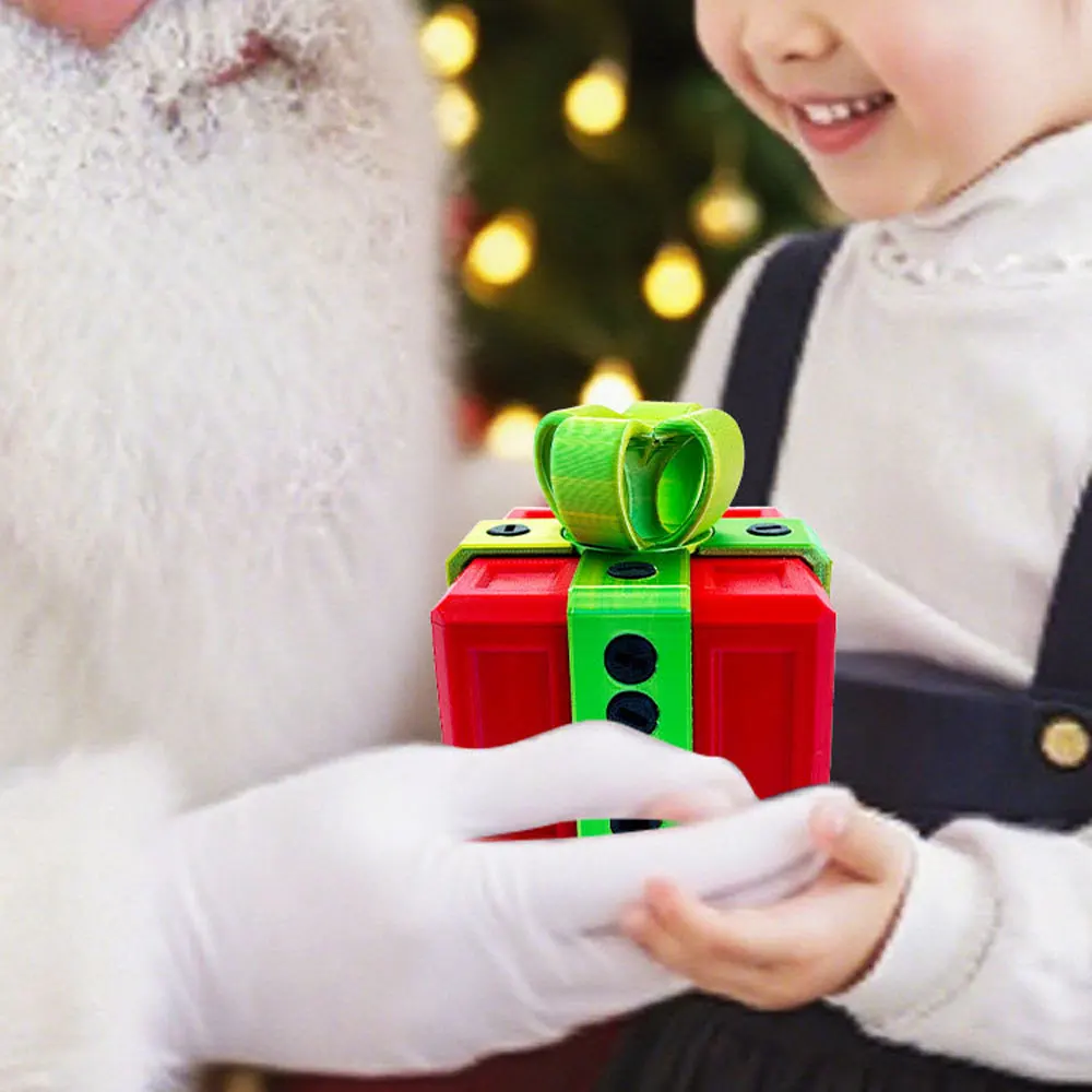 مضحك المزحة هدية الاصبع الوسطى الجدة هدية الكريسماس لعبة الكبار مفاجأة المنبثقة مربع مع مسامير هدية مزعجة للأصدقاء