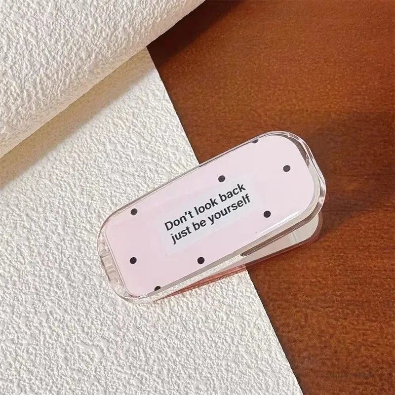 

Корейский Ins, английское предложение, точка, ниша, художественный дизайн, забавное зеркало для макияжа, складной держатель-кронштейн, универсальный универсальный ленивый человек