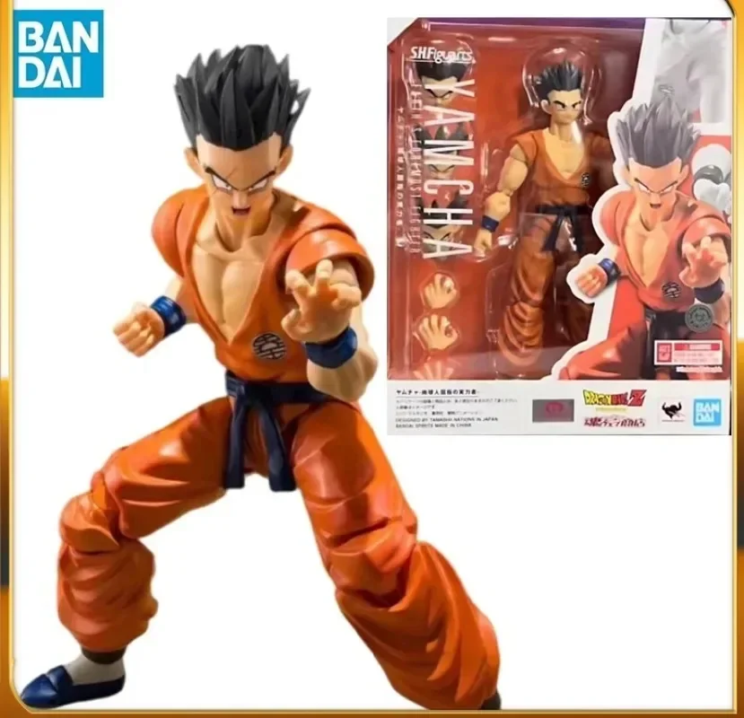 

In stock Bandai S.H.Figuarts SHF Dragon Ball Yamcha Earth's Foremost Warrior PVC In Stock Anime Action Figures Model Toys