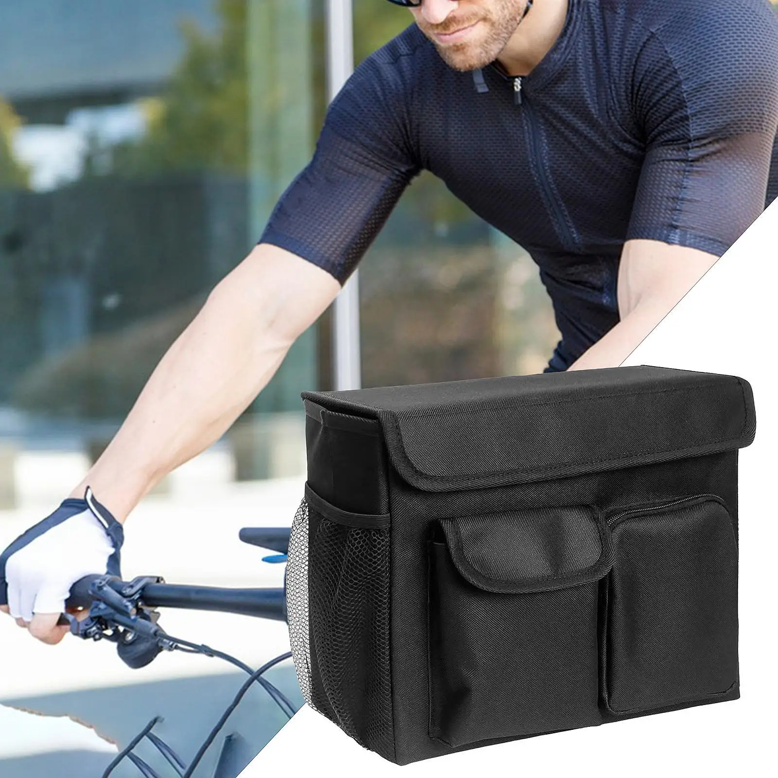 

Electric Scooter Bag Storage Front Handlebar Bag for Laptop Phone Outdoor