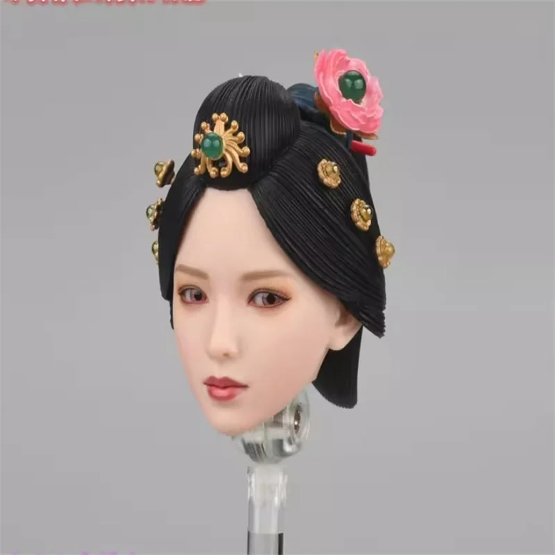 I8 Toys I8-C006 B 1/6 Female Ming Dynasty Head Carving Long Coat Horse-face Skirt Shoes Fit 12'' Action Figure Body In Stock