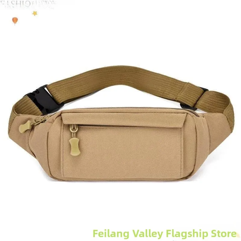 Thickened Oxford Cloth Sports Fanny Pack for Men And Women Worksite Use Waterproof Outdoor Wallets Durable And Wear-resistant