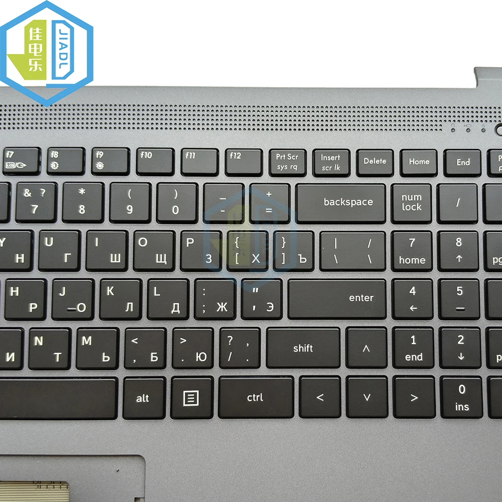 RU Russian Notebook Cottage Backlit Keyboard with C-Shell For N15LS6-YA